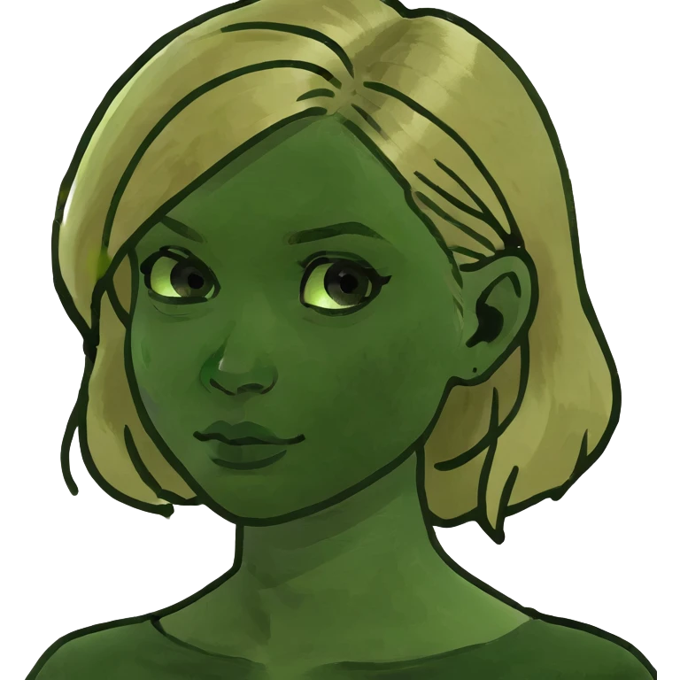 Girl with blond hair emoji