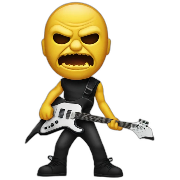 Scary Guy-Metallica emoji