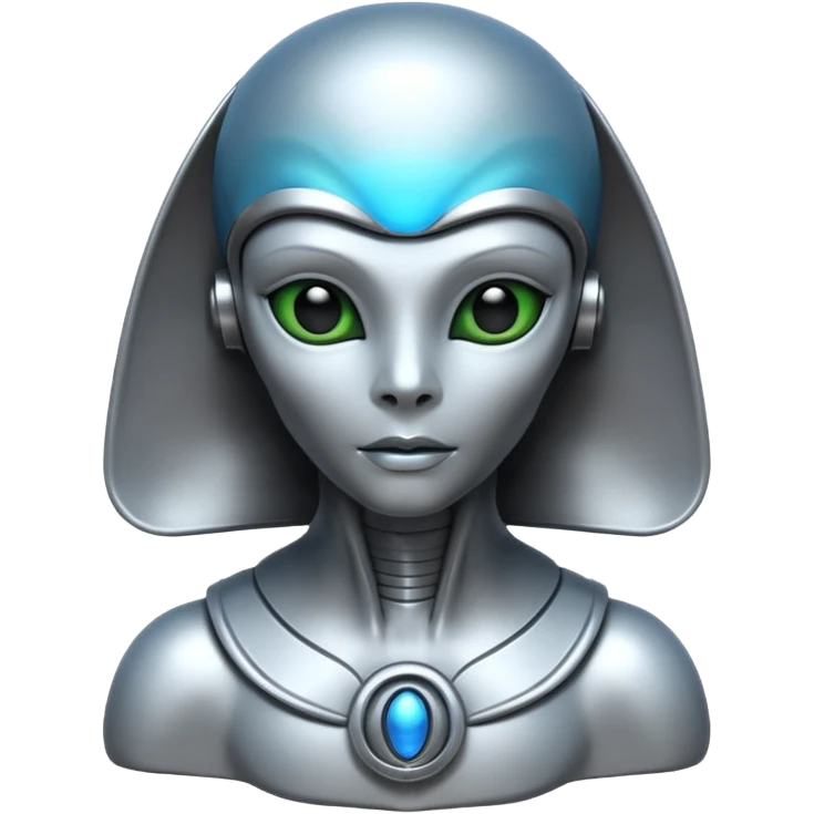 Alien sphinx emoji