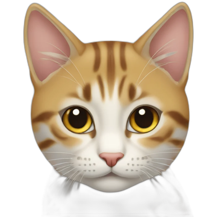 ビキニを着た猫 emoji