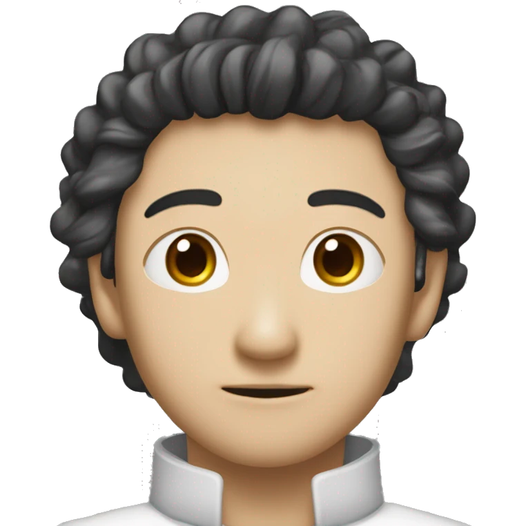 亚洲男性，35岁，职业chen程序员，戴眼镜，络腮胡 emoji