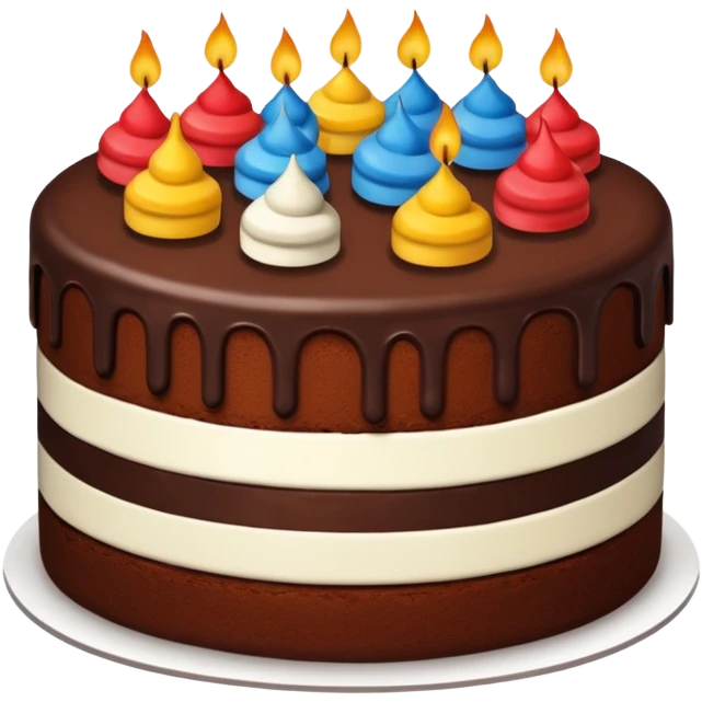 chocolate cake emoji