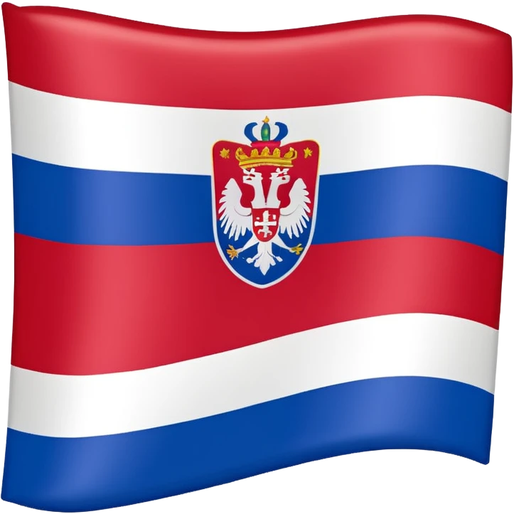 Flag od republika srbska  emoji
