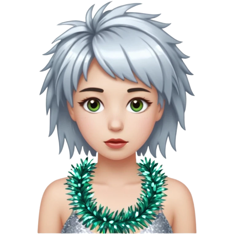 north english girl called lithium, funny, works a lot, tinsel tits emoji