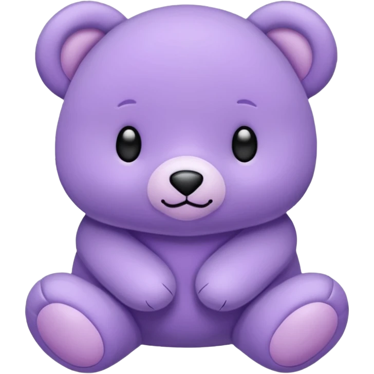 purple cute emoji