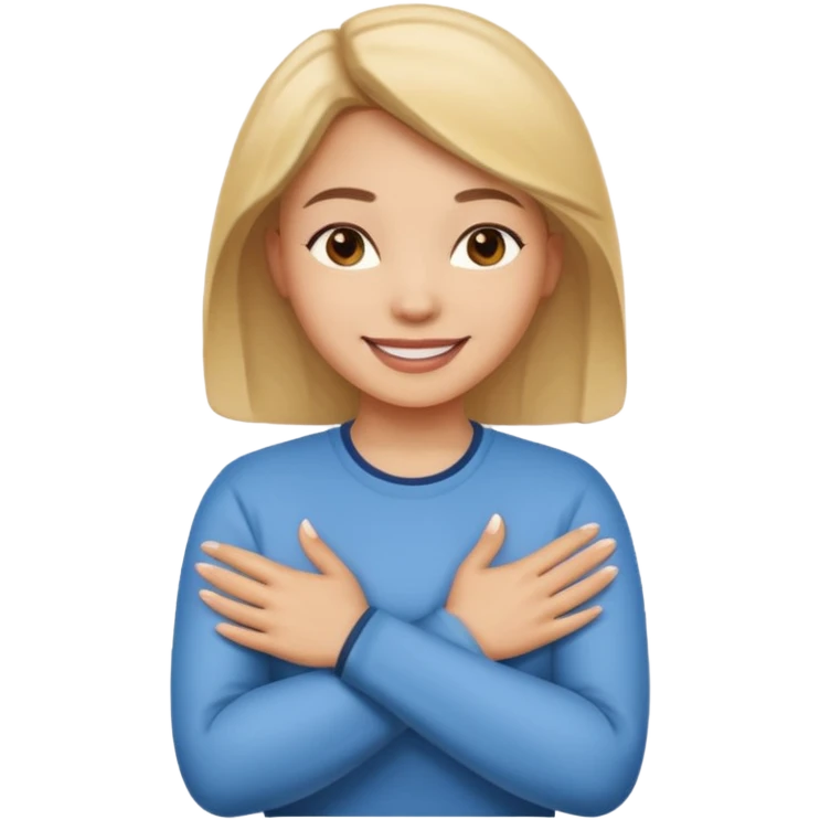 decision gesture women cross hands emoji
