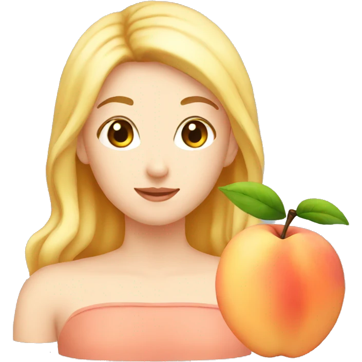 peach emoji