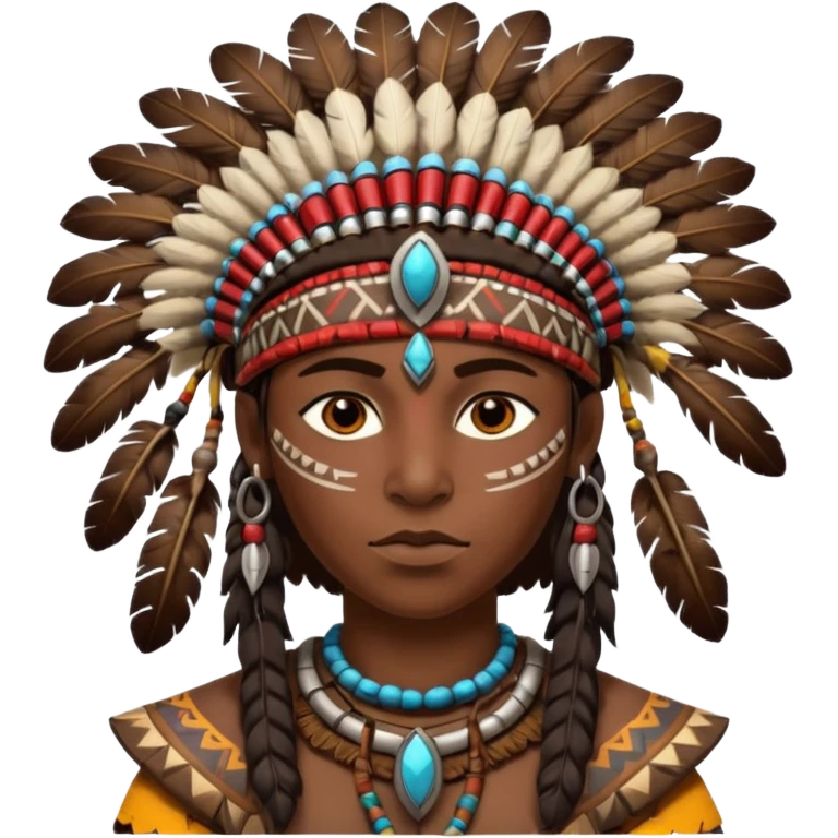 African warrior emoji