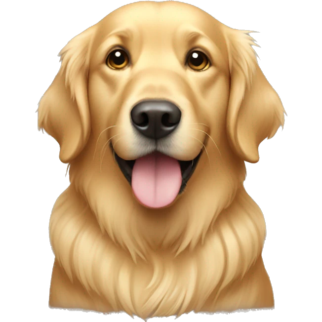 Golden retriever  emoji