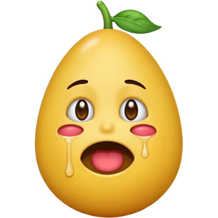 The crying 😭 emoji with the eggplanthh 🍆 emoji under its mouth emoji