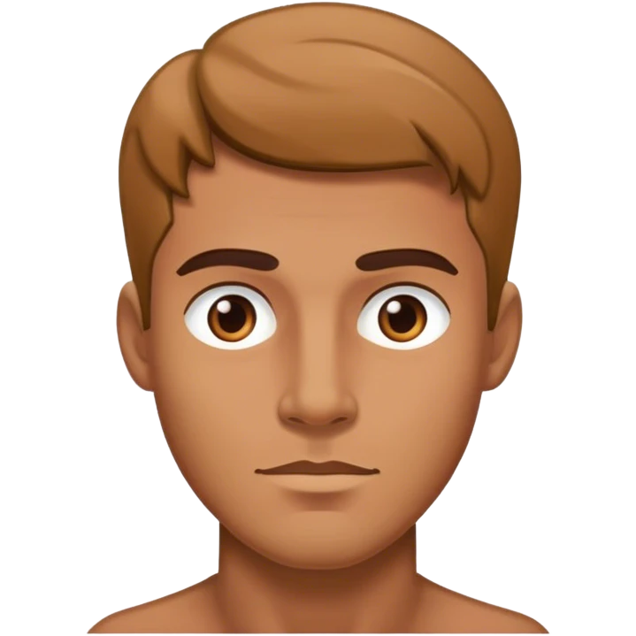 Handsome blunt man   emoji