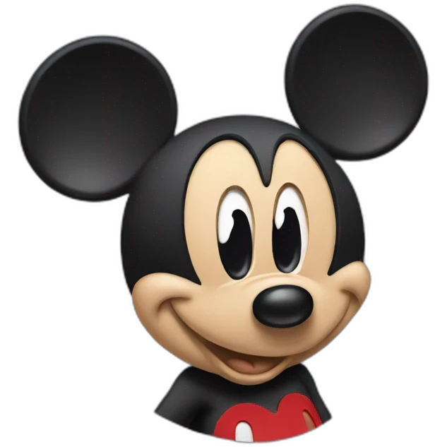 Mickey Mouse emoji