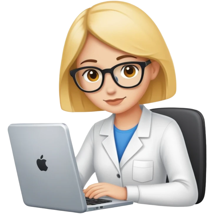 crée un graphiste devant un ordinateur emoji