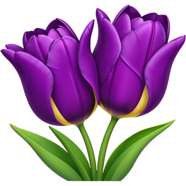 purple tulips emoji copy  emoji