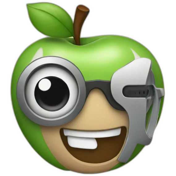apple fan emoji