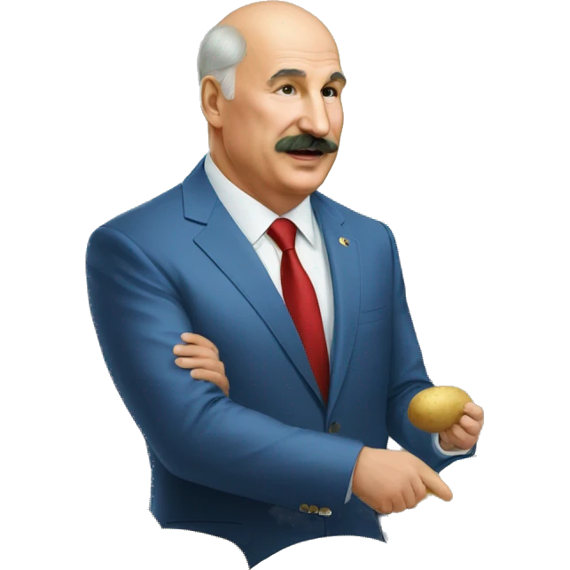 Lukashenko and potato be like emoji