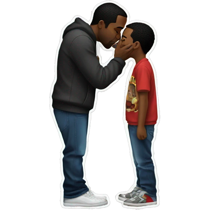diddy kissing his son emoji