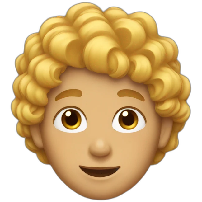 boy with waves hair emoji