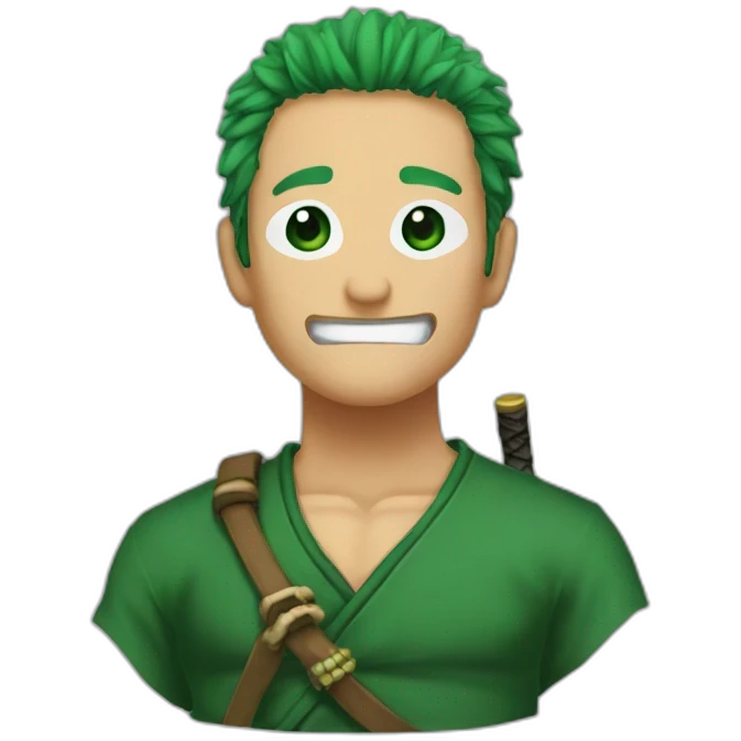 Roanoa zoro emoji