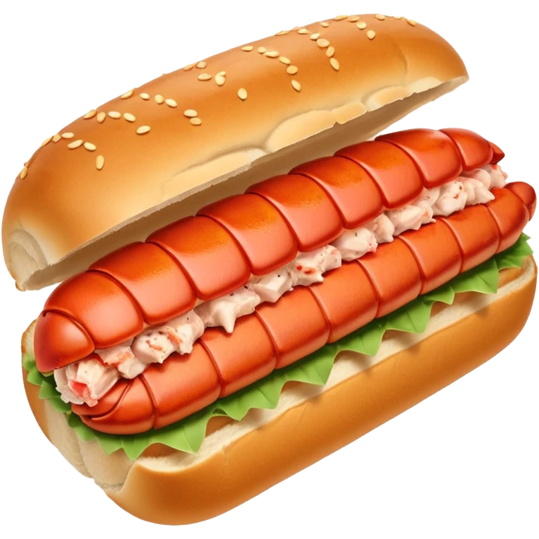 Lobster roll emoji