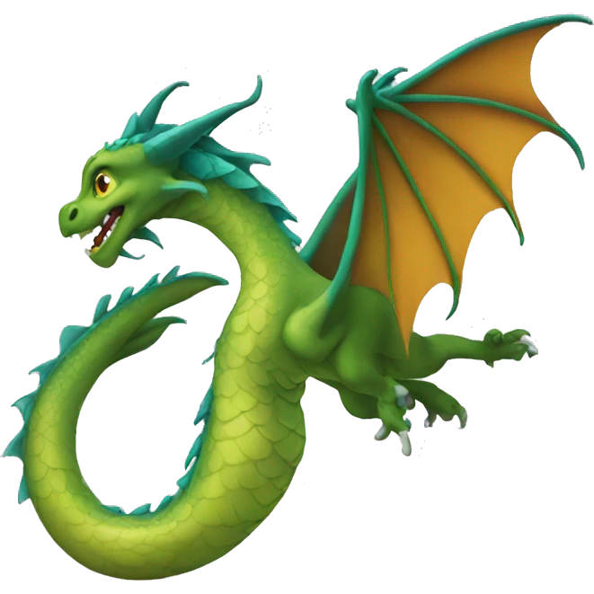Sirene dragon emoji