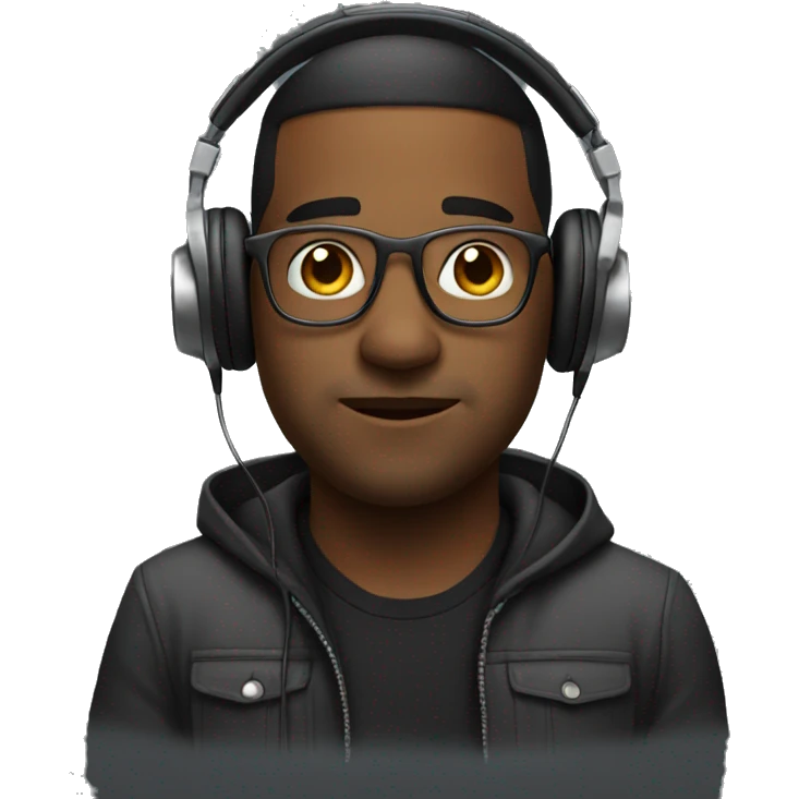 producer with headphones emoji