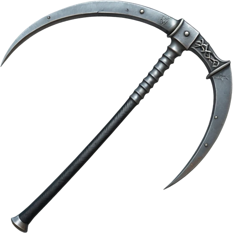 Give me the emoji reguler of the grim reaper scythe i want it to have same textures as this 😁⚰️ emoji