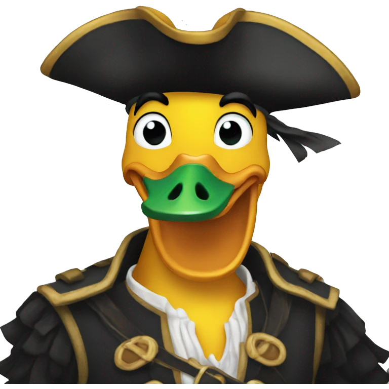pirate duck meme emoji