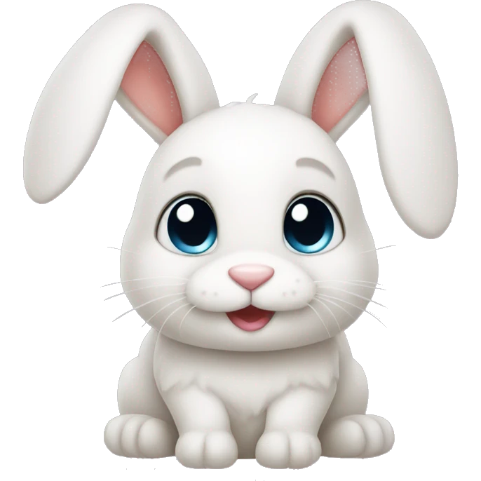 Cute bunny emoji
