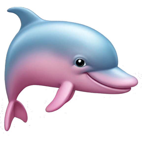 pink dolphin emoji