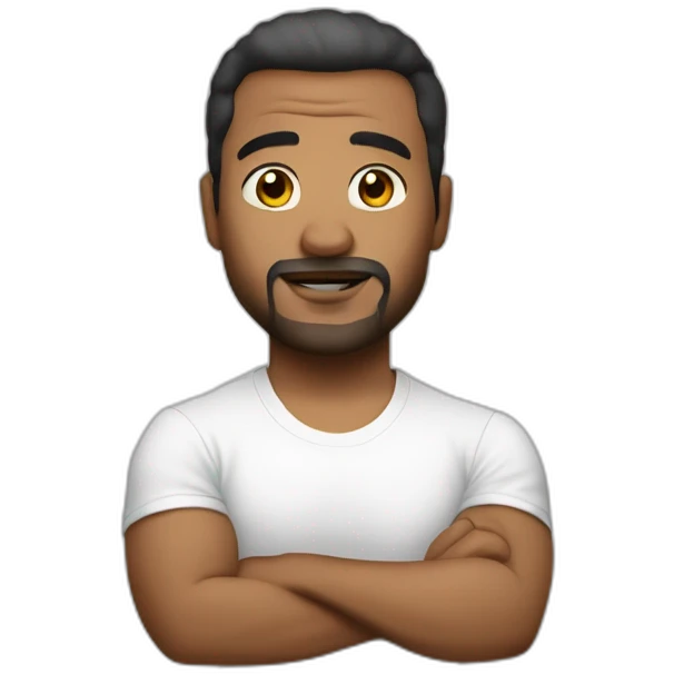 johny ive with white tshirt emoji