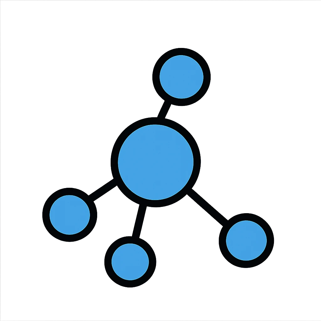 blue network emoji