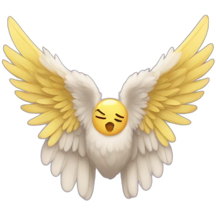 Coeur ailes emoji