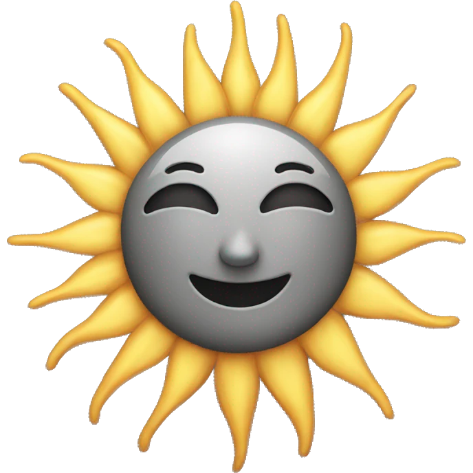 Sun emoji
