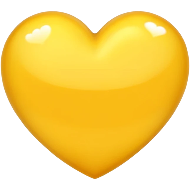 yellow heart emoji