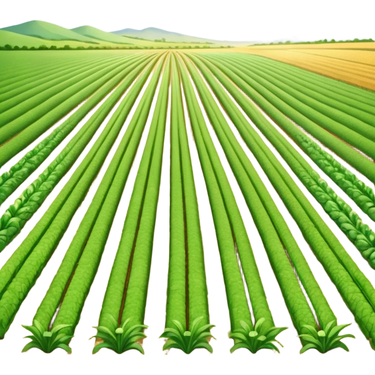 agricultural field emoji