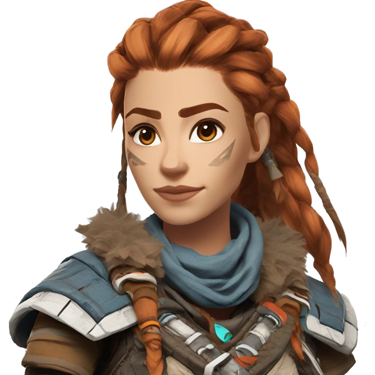 Horizon Zero Dawn Aloy emoji