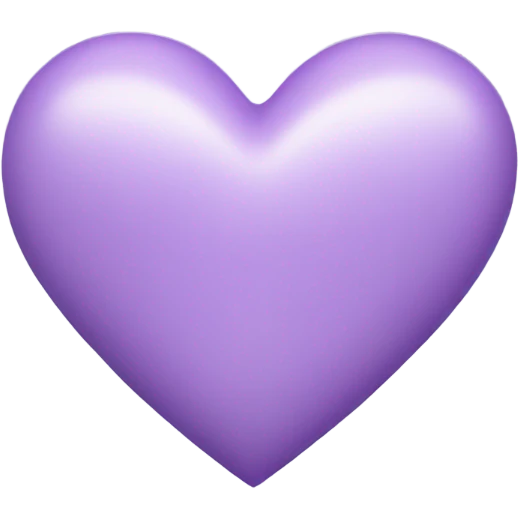 light purple heart emoji