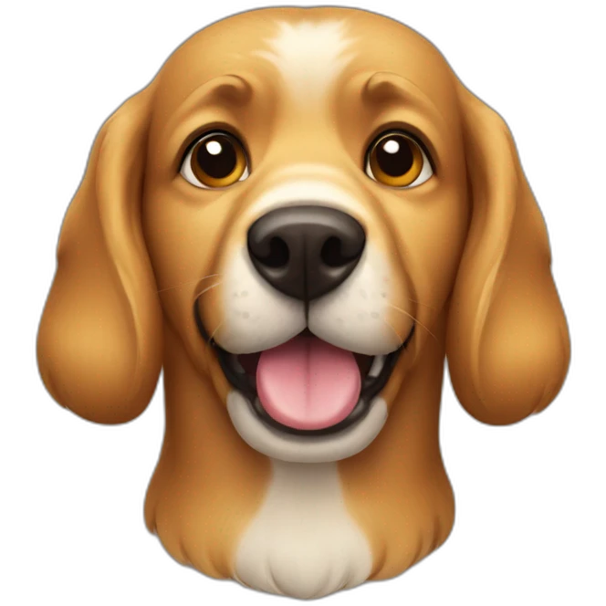 Dog-drink-beer emoji
