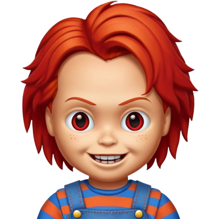 Un emojin de chuky emoji