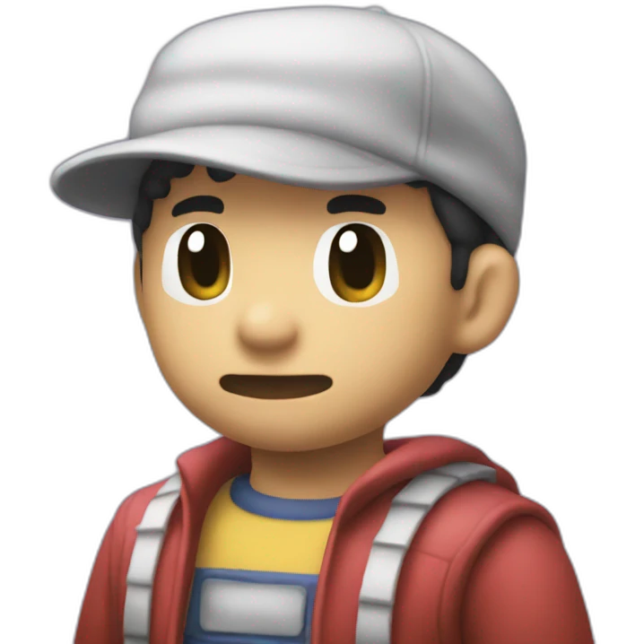 ness from earthbound emoji