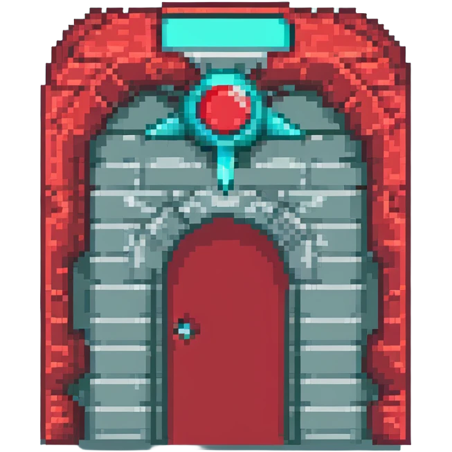 red portal emoji