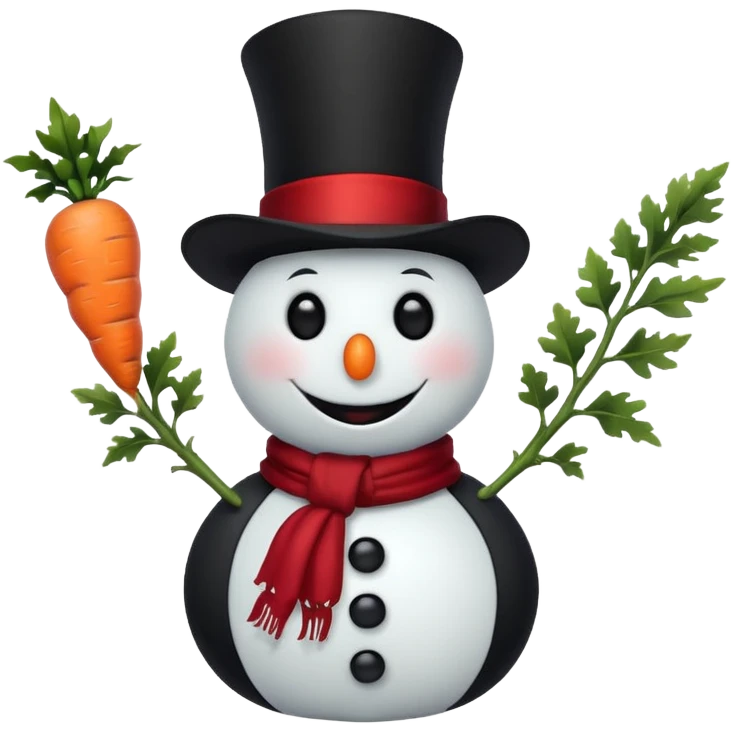 cute vampire snowman emoji