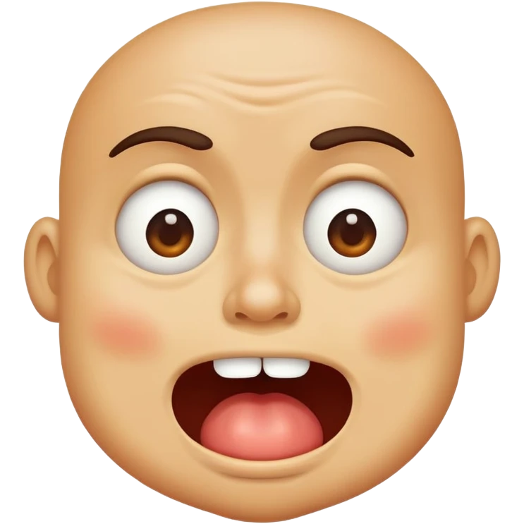 silly face with drool emoji