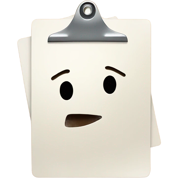 clipboard emoji
