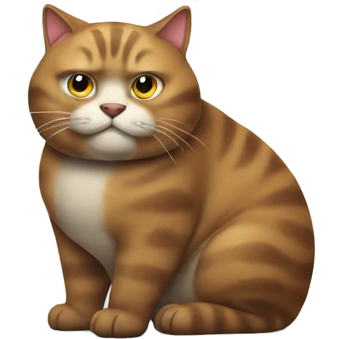 giant fat cat emoji
