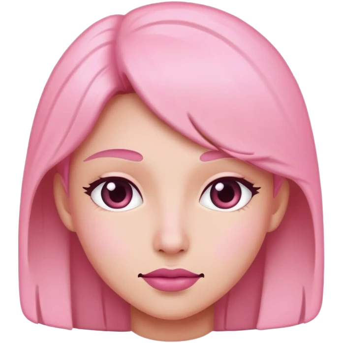 Person is pink  emoji
