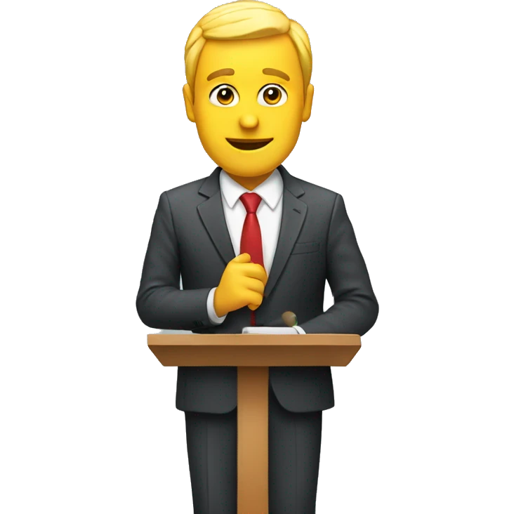 Keynote stand emoji
