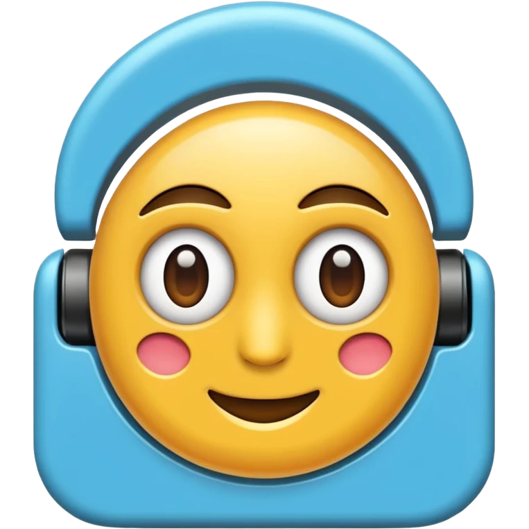 Beyaz kulaklık  emoji