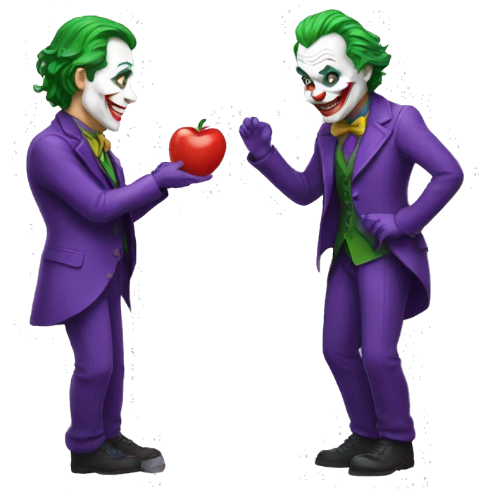 joker helping a friend emoji